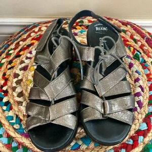 Dansko bronze  heeled sandals